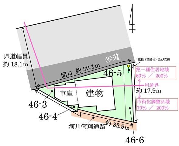 青森市大字新城字山田46番地5 、他3筆