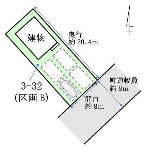 南津軽郡藤崎町大字西豊田3丁目3番地32 (区画B)