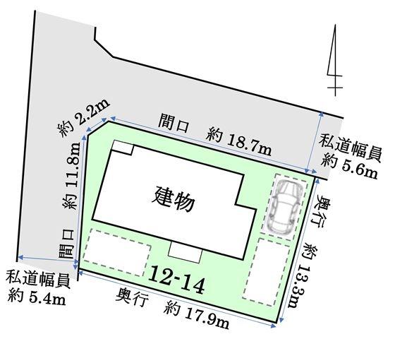 弘前市大字桔梗野5丁目12番地14