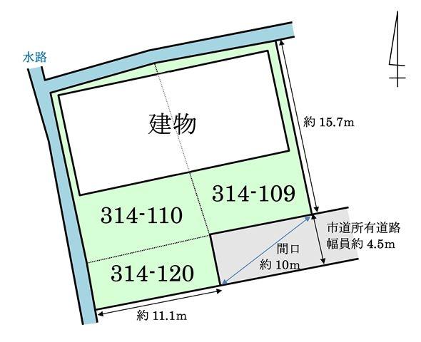 青森市奥野2丁目314番地110、314番地109、314番120