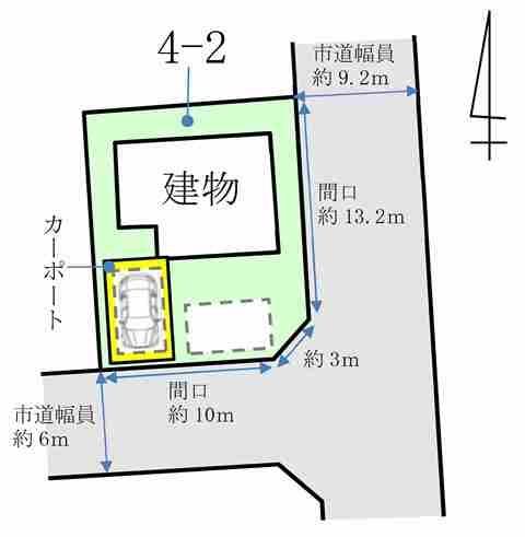 弘前市大字城東北1丁目4番地2