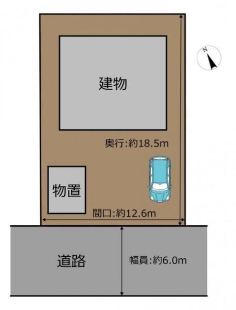 弘前市大字樹木２丁目30番地8ローソン弘前樹木店様まで600ｍ（徒歩8分）、ユニバース樹木店様まで1300ｍ（車4分）と毎日の生活に便利な立地です。