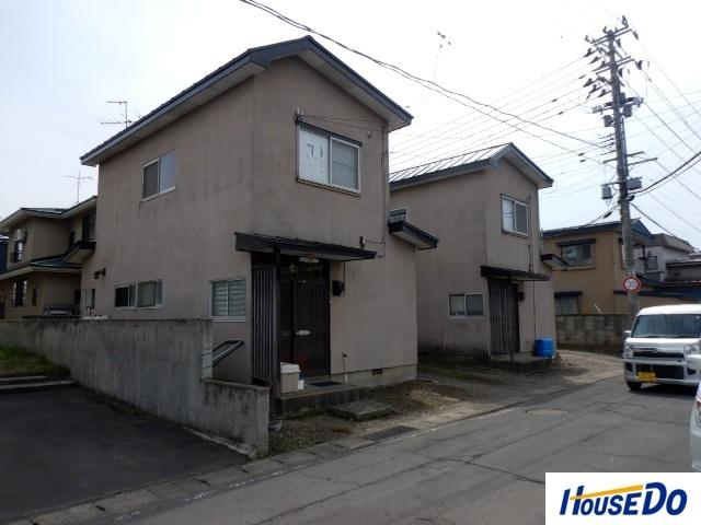 八幡町 松宮住宅　2棟弘前市八幡町の戸建2棟 建ぺい率は角地緩和により+10％